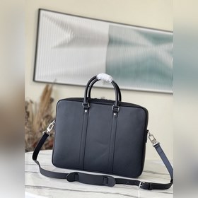 Артикул： M33412 Бизнес-портфель из тисненной кожи с четкими линия