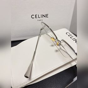 Оправа для очков без украшений с плоскими стеклами CELINE Селин 