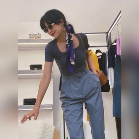 ｜Celine популярные солнцезащитные очки с металлическими дужками, 