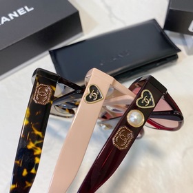 Высокая версия с независимым кодированием Очки Chanel сердечком д