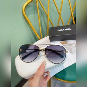 Chane＊ Модель CH4182 Солнцезащитные очки в форме лягушки. Пилотс