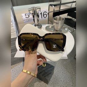 CHANEL Плиточные многоугольные солнцезащитные очки. Изысканные же