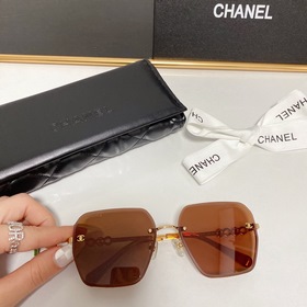 Новая модель Chanel CH6598-S  Солнцезащитные очки без оправы с о