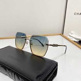 Новая модель Chanel CH6598-S  Солнцезащитные очки без оправы с о