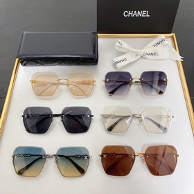 Новая модель Chanel CH6598-S  Солнцезащитные очки без оправы с о