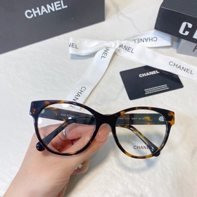 chanel Модель： 3431-B-A Размер： 52 мм, 17-140, плоские стекла