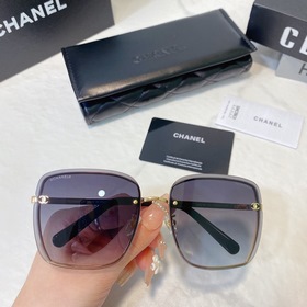 ChANEL с обрезанными краями, модная квадратная оправа, подходит к