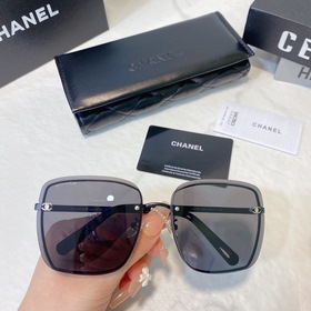 ChANEL с обрезанными краями, модная квадратная оправа, подходит к