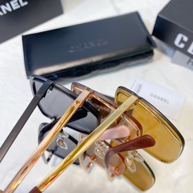 ChANEL с обрезанными краями, модная квадратная оправа, подходит к
