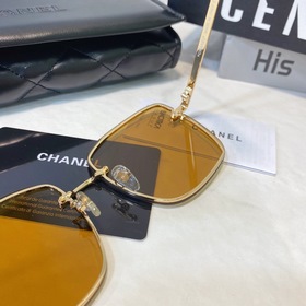 ChANEL с обрезанными краями, модная квадратная оправа, подходит к