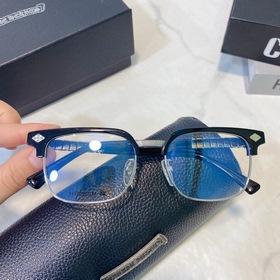 CHROME HEARTS Модель： GENTLE Размер： 52, 17-145, титан