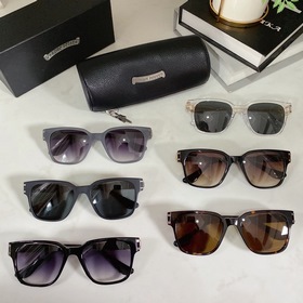 CHROME HEARTS Крокс BULGE Новая модель солнцезащитных очков высок