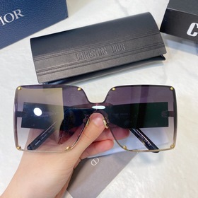 Dior paeng большие очки в стиле «ветер» Особенности： кристаллы Sw