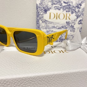Dior | Новые солнцезащитные очки Dior TAG SU-1 □  Лимонный желты