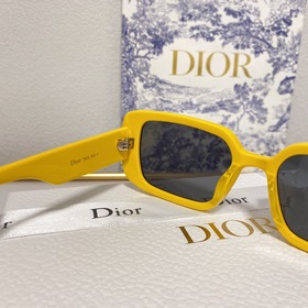 Dior | Новые солнцезащитные очки Dior TAG SU-1 □  Лимонный желты