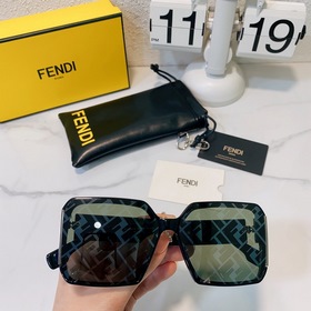 Логотип с буквами fendi Модель： FF 0056/S Размер： 57/18-145