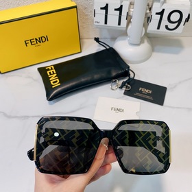 Логотип с буквами fendi Модель： FF 0056/S Размер： 57/18-145