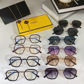 Простые маленькие квадратные оправы FENDI*FF0646 квадратная оправ