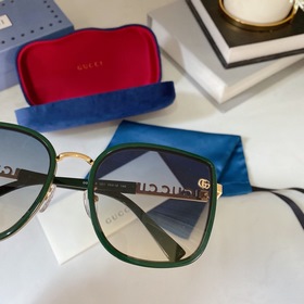 Солнцезащитные очки Gucci с буквами Размер： 59-15-140