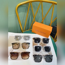 Солнцезащитные очки LV Новая модель LOUIS VUITTON с квадратной о