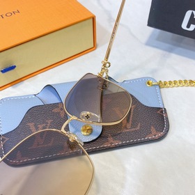 Louis Vuitton LOUI VUITTON Женские солнцезащитные очки с цветочны