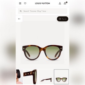 6Z1528W Официальный сайт, зеленый с козырьком LOUIS VUITTON -