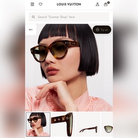 6Z1528W Официальный сайт, зеленый с козырьком LOUIS VUITTON -