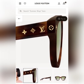 6Z1528W Официальный сайт, зеленый с козырьком LOUIS VUITTON -