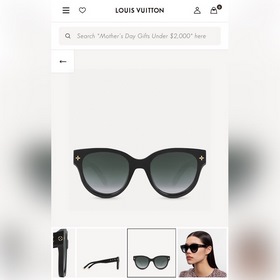1Z1528W Черный LOUIS VUITTON -
