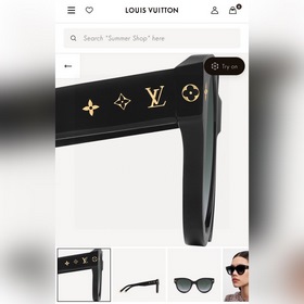 1Z1528W Черный LOUIS VUITTON -