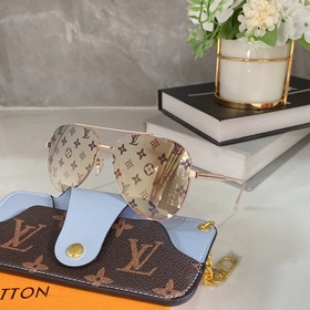 Мужские очки-жабы LOUIS VUITTON* 1201 Размер： 64-13-145