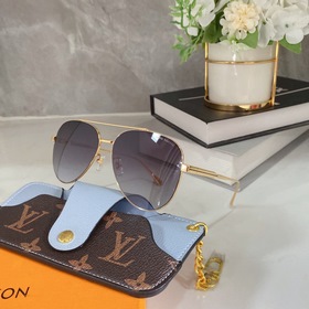 Мужские очки-жабы LOUIS VUITTON* 1201 Размер： 64-13-145