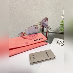 Детали MIU | Летние солнцезащитные очки Модель： MU53WS