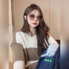 Miu SMU54WS Стильные очки в форме кошачьих глаз, с возможностью у