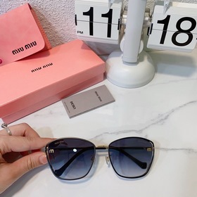 Miu SMU54WS Стильные очки в форме кошачьих глаз, с возможностью у
