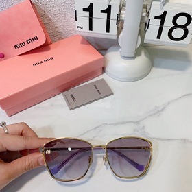 Miu SMU54WS Стильные очки в форме кошачьих глаз, с возможностью у