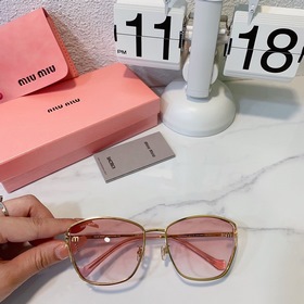 Miu SMU54WS Стильные очки в форме кошачьих глаз, с возможностью у