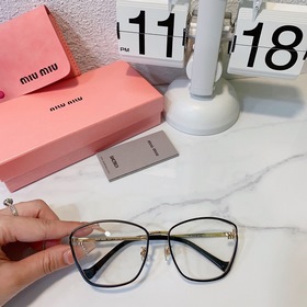 Miu SMU54WS Стильные очки в форме кошачьих глаз, с возможностью у
