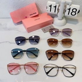 Miu SMU54WS Стильные очки в форме кошачьих глаз, с возможностью у