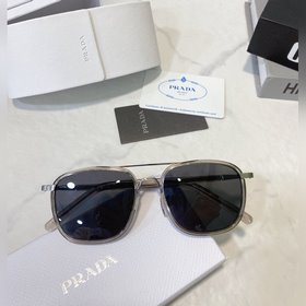 Очки Prada VPR 58S с металлической оправой и пластиковыми вставка