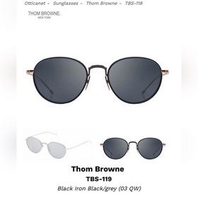 THOM BROWNE Модель： TBS119
