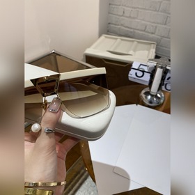 Высококачественная модель SAINT LAURENT, модель： SL 537, белые де