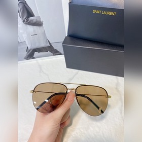 Saint Laurent SL CLASSIC 11 M солнцезащитные очки в стиле пилота 